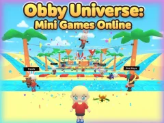 Spel Obby Universe: Mini Games Online på nätet