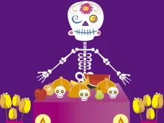 Spel Skeleton party hidden på nätet