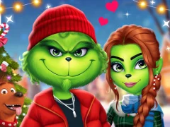 Spel The Grench Couple Holiday Dress up på nätet
