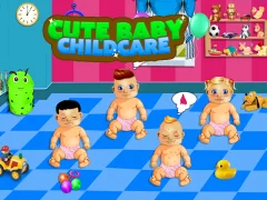 Spel Cute Baby Child Care på nätet