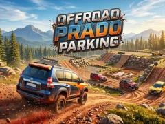 Spel Offroad Prado Parking på nätet