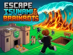Spel Escape Tsunami for Brainrots på nätet