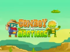 Spel Cowboys vs. Martians på nätet
