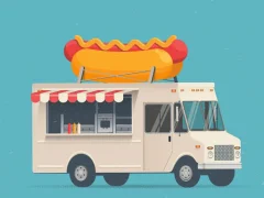 Spel Food Trucks Jigsaw på nätet