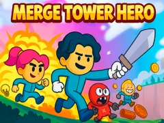 Spel Merge Tower Hero på nätet
