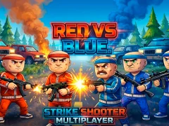 Spel Red vs Blue. Strike Shooter Multiplayer på nätet