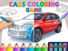 Spel Cars Coloring Game på nätet