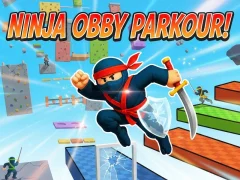Spel Ninja Obby Parkour på nätet