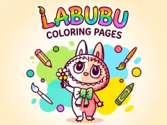 Spel Labubu Coloring Pages på nätet