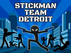 Spel Stickman Team Detroit på nätet