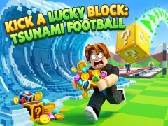 Spel Kick a Lucky Block: Tsunami Football på nätet