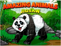 Spel Amazing Animals Jigsaw på nätet