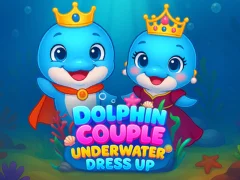 Spel Dolphin Couple Underwater Dress Up på nätet
