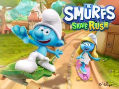 Spel The Smurfs Skate Rush på nätet