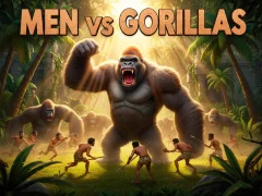 Spel Men Vs Gorillas på nätet