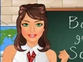 Spel Barbie goes to School Makeover på nätet