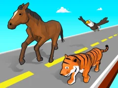 Spel Animal Transform Race på nätet