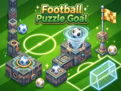 Spel Football Puzzle Goal på nätet