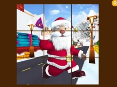 Spel Christmas Run Puzzle på nätet
