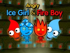 Spel Angry Ice girl and Fire boy på nätet