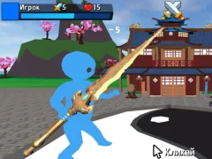 Spel Obby Stickman On Swords på nätet