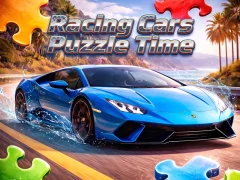 Spel Racing Cars Puzzle Time på nätet