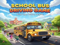 Spel School Bus Driving Game på nätet
