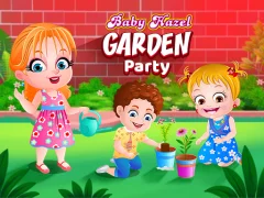 Spel Baby Hazel. Garden party på nätet