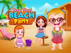 Spel Baby Hazel Beach Party på nätet