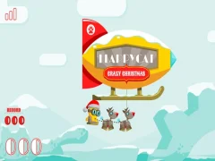 Spel FlappyCat Crazy Christmas på nätet