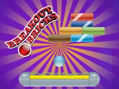 Spel Breakout Bricks på nätet