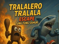 Spel Tralalero Tralala escape Tung Tung Sahur på nätet