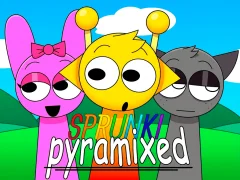 Spel Sprunki Pyramixed på nätet