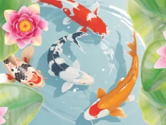 Spel Koi Fish Pond på nätet