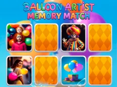 Spel Balloon Artist Memory Match på nätet