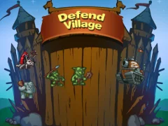 Spel Defend Village på nätet
