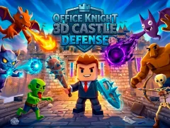 Spel Office Knight 3D Castle Defense på nätet
