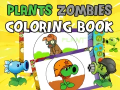 Spel Plants vs Zombies Coloring på nätet