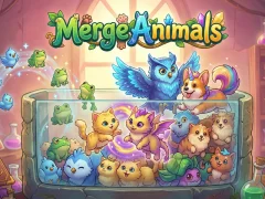 Spel Merge Animals på nätet