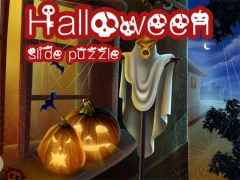 Spel Halloween Slide Puzzle på nätet
