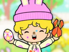 Spel Jigsaw Puzzle: Toca Boca Easter på nätet