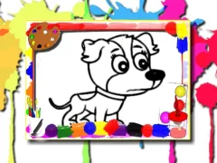 Spel Dogs Coloring Book på nätet
