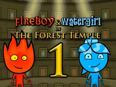 Spel Fireboy & Watergirl In The Forest Temple på nätet