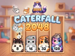 Spel Caterfall 2048 på nätet