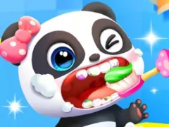 Spel Jigsaw Puzzle: Baby Panda Teeth Health på nätet
