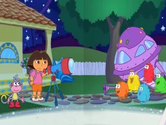 Spel Dora The explorer Dora's Space Adventure på nätet