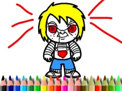 Spel Scary Boy Coloring Book på nätet