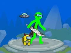 Spel Stickman Mega Boss Battles! på nätet