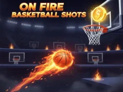 Spel On Fire Basketball Shots på nätet