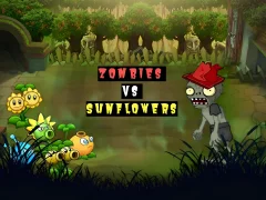 Spel Zombies vs. Sunflowers på nätet